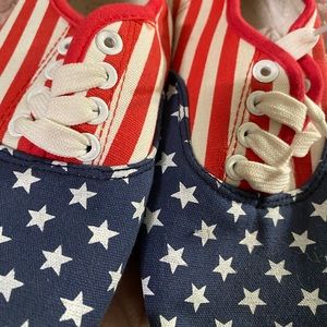 American flag sneakers